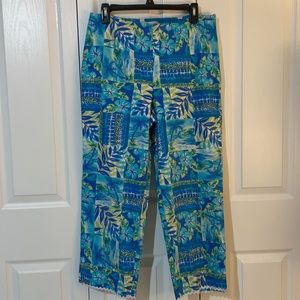 Island Republic Women’s SZ 10 Tropical Print Pants